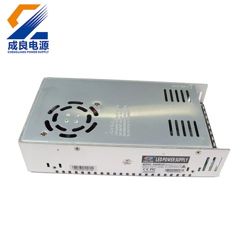 LED Transformer 12V 50A 600W LED Power Supply For Strip Lights CCTV Camera Step Motor